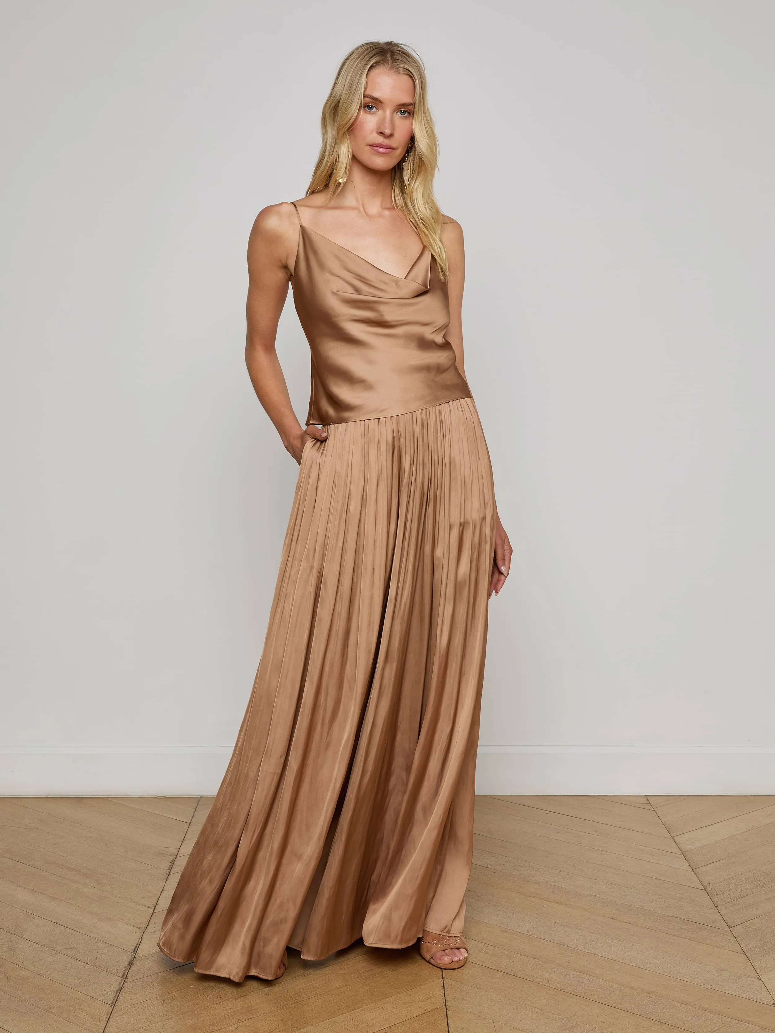 Calista Satin Camisole ThermalRegulatingFabric CompactPackaging