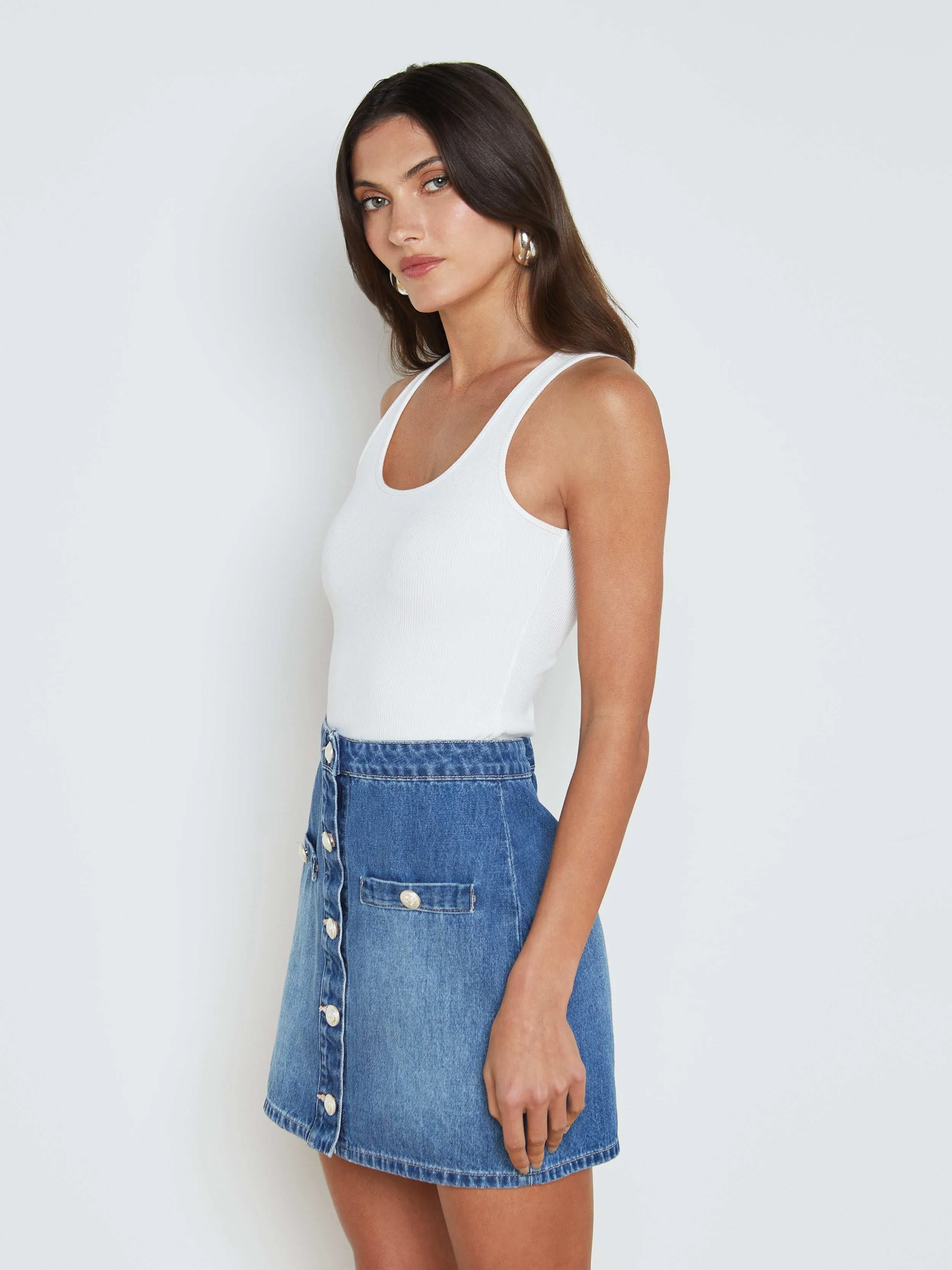 Adira Scoopneck Tank Comfortable Design