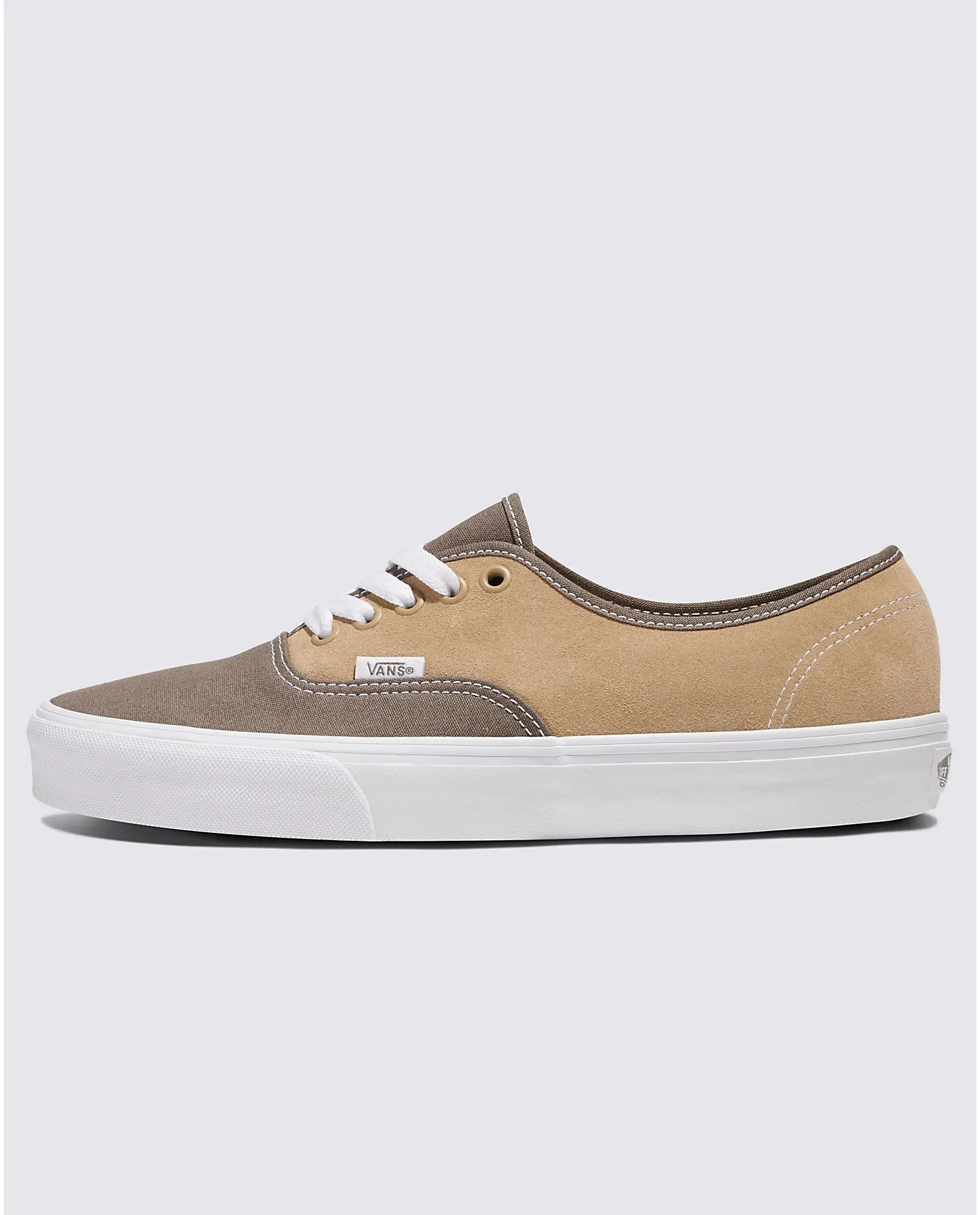 Elastic Sides Vans Mens Shoes Authentic Canvas Suede