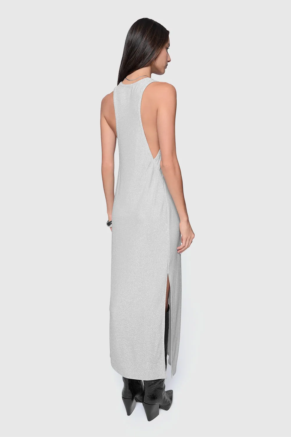 Veda U Neck Maxi Dress Versatile Edge