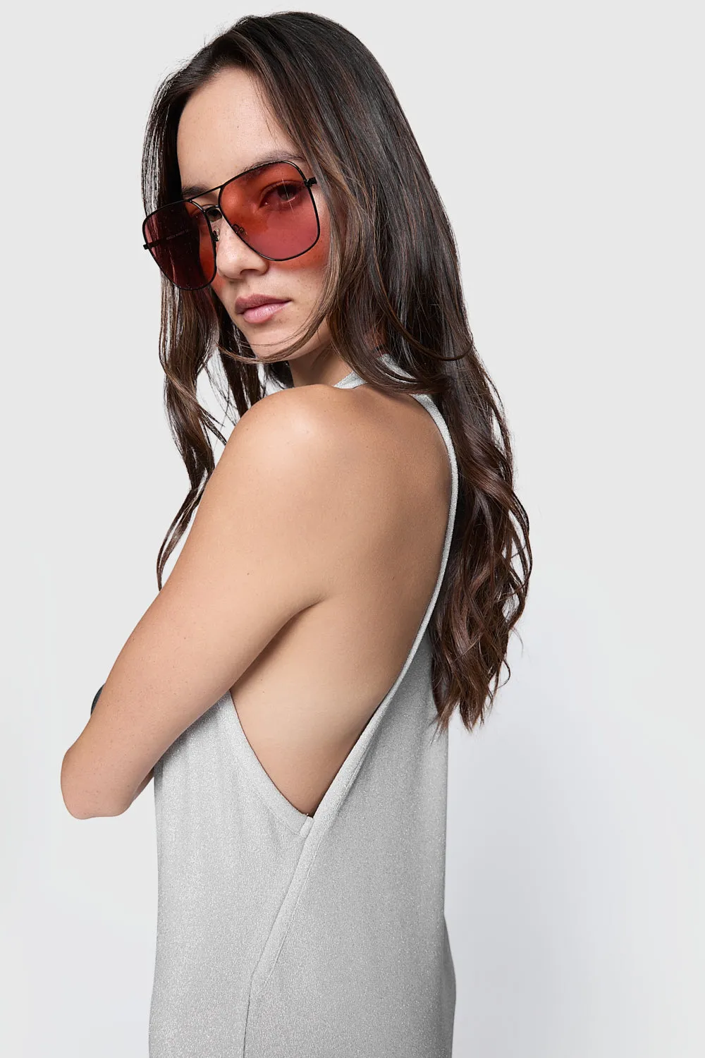 Veda U Neck Maxi Dress Smile Glow Easy Look