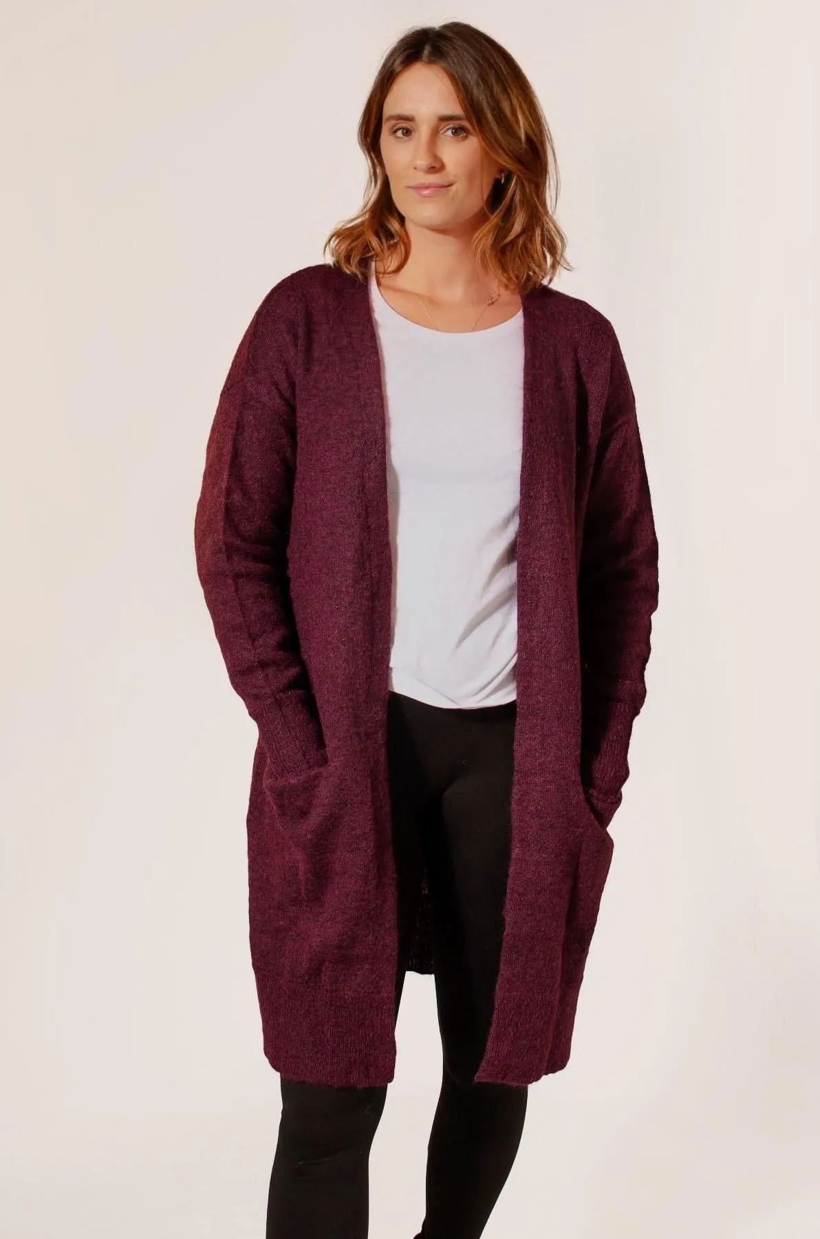 Fashion Fit Long Soft Pocket Cardigan