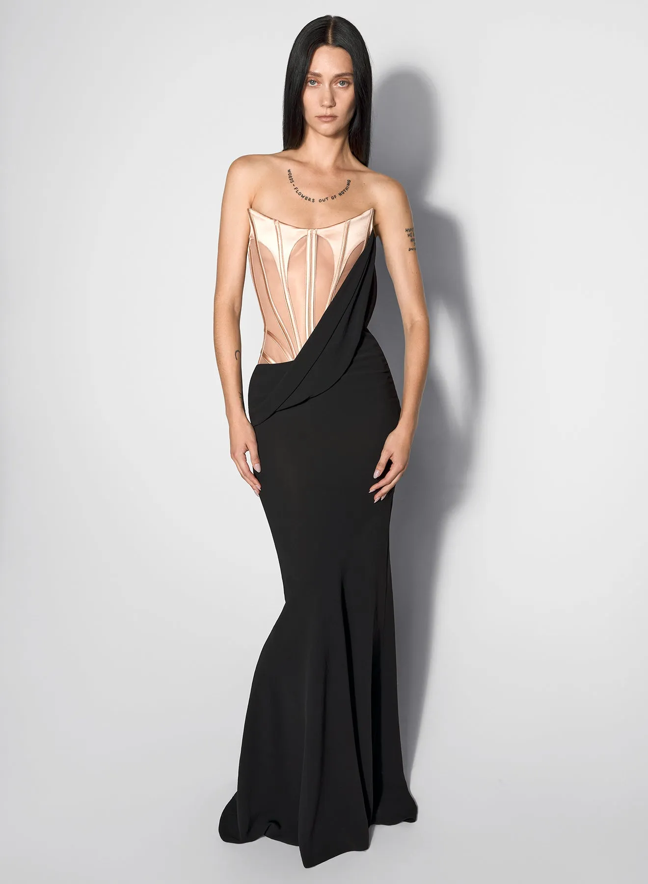 Fresh Energy Relaxed fit wear mugler signature corset gown