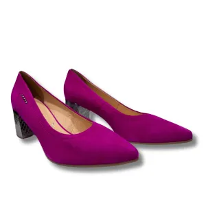 Casual Heels Bioeco Womens Shoe 5671 Fuchsia