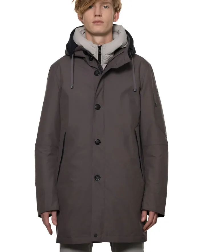 ID40295-Duno Brown Cosmos Jacket All Weather Piece