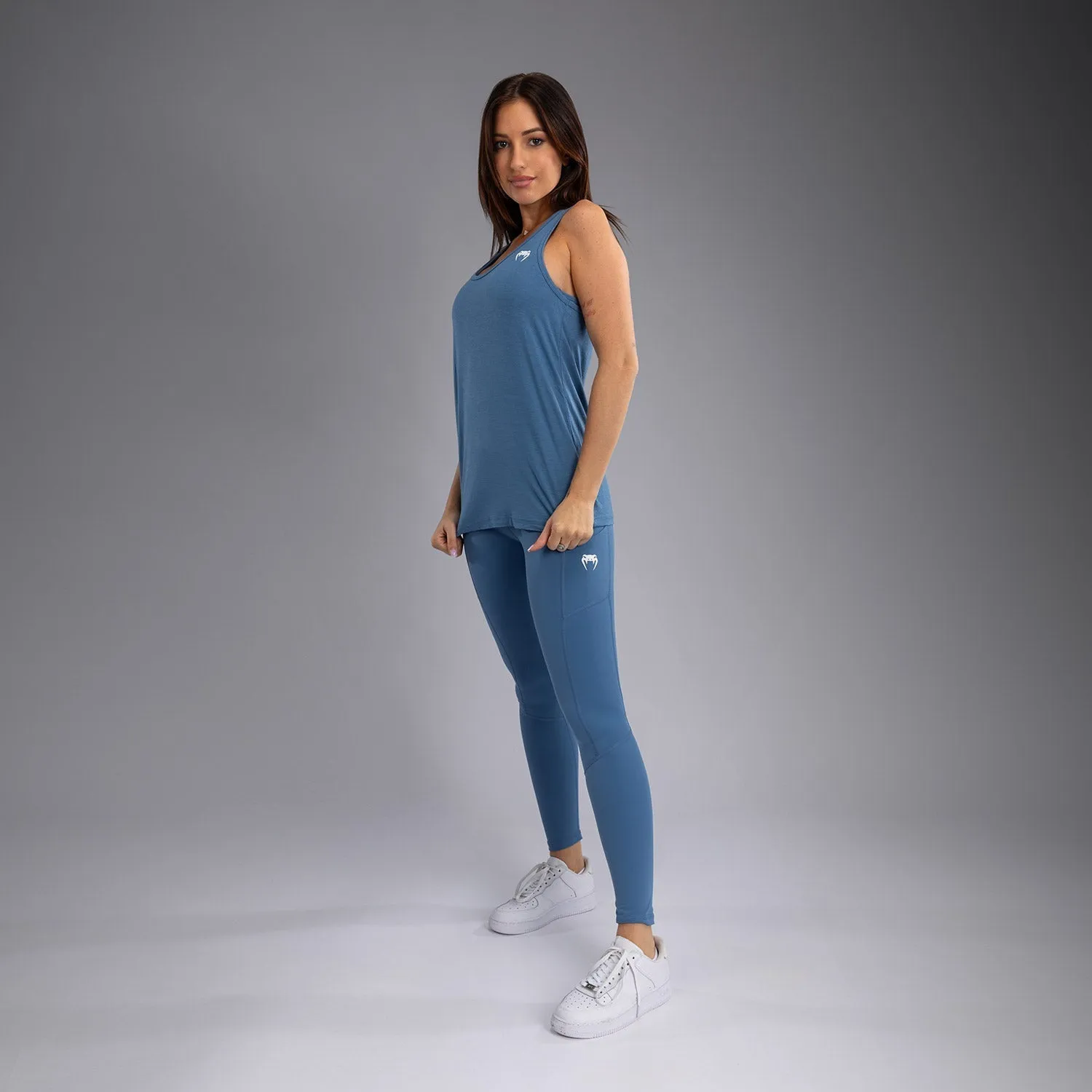 Enhanced Range Motion small capacity Venum Essential Women's Tank Top - Storm Blue