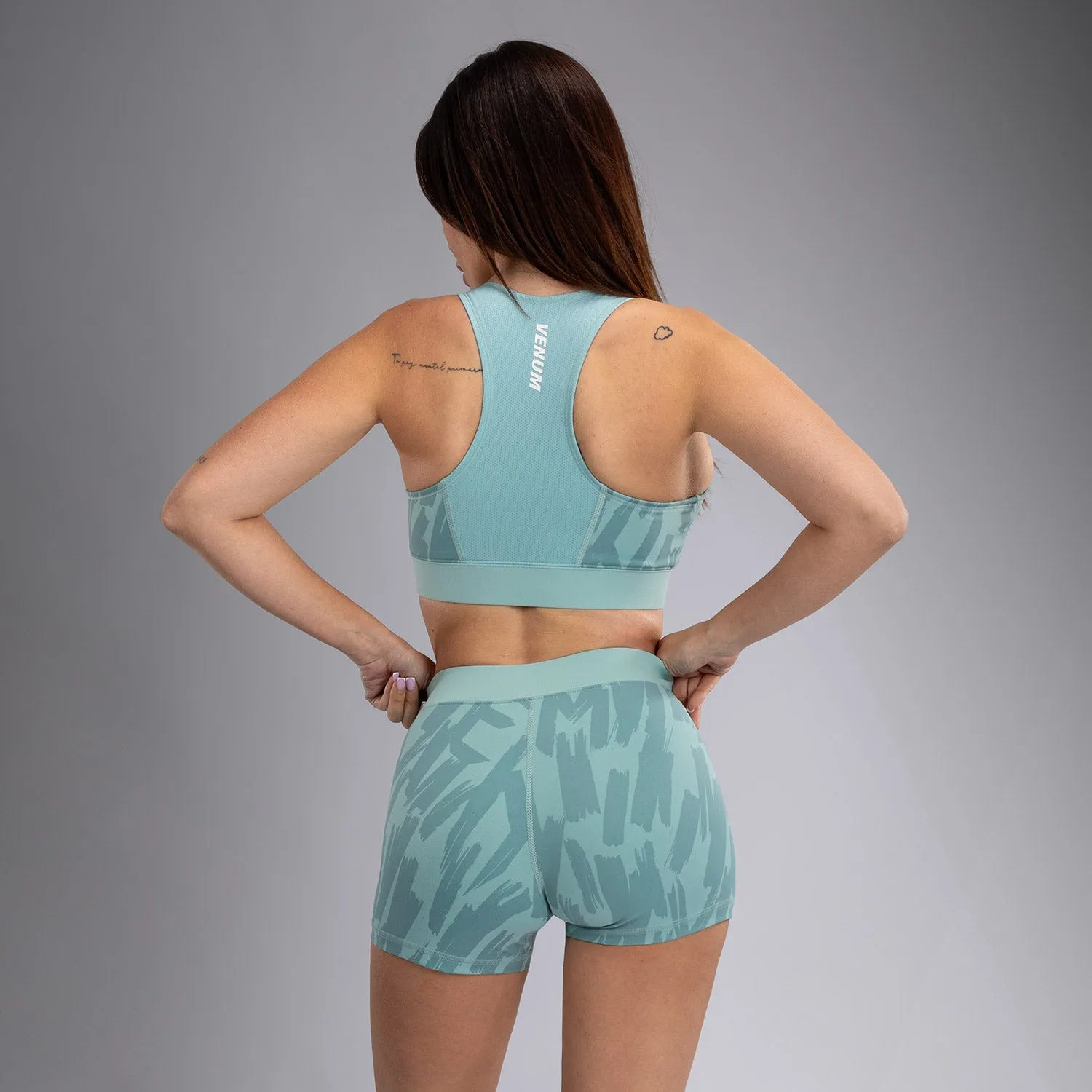 Easy adjustment Venum Graffiti Women??s Sports Bra - Aqua