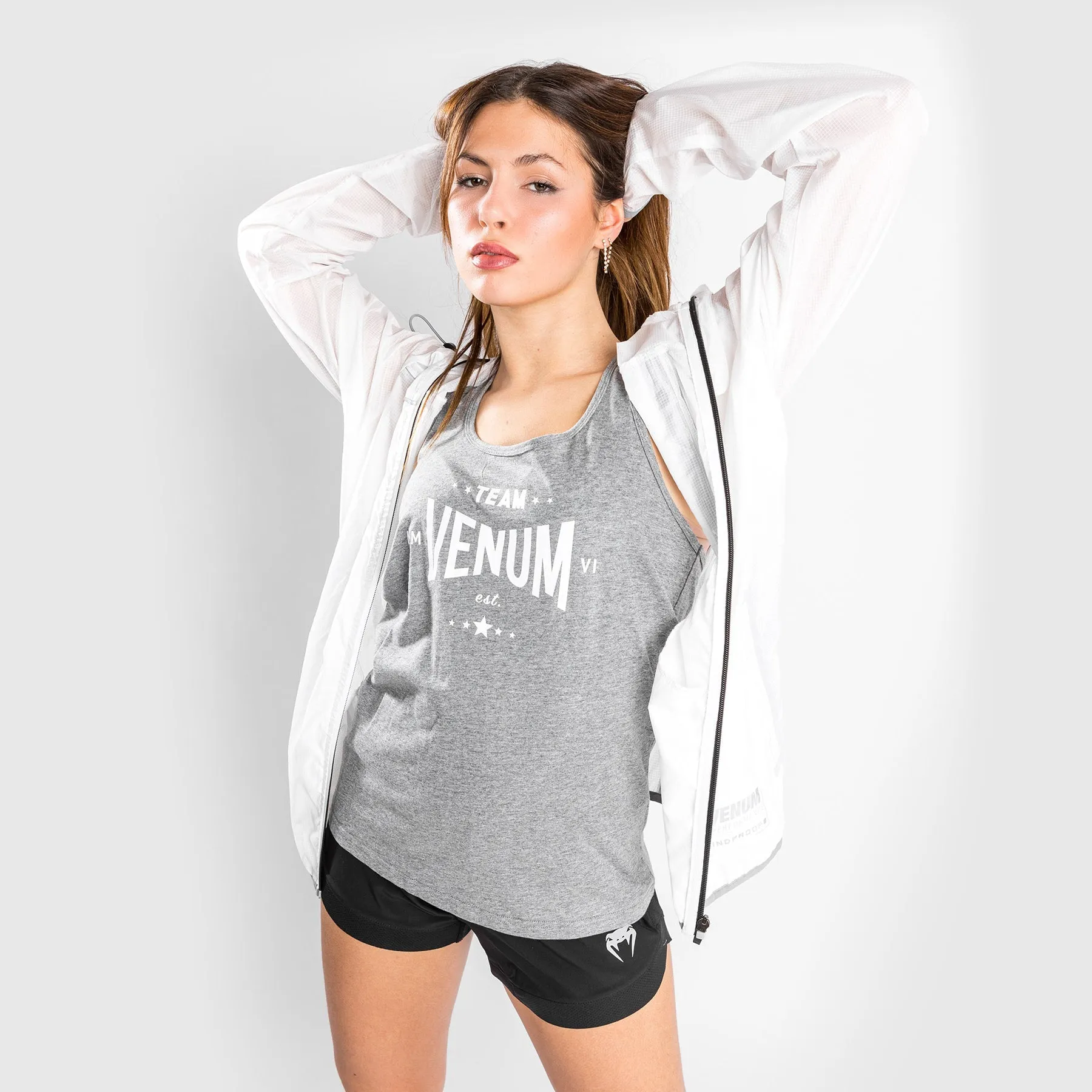 Camouflaged Venum Team 2.0 Tank Top - For Women - Light Heather Grey