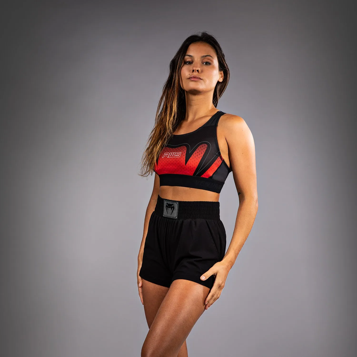 Yoga beginners Venum x RWS 2.0 Women??s Sports Bra - Black/Red