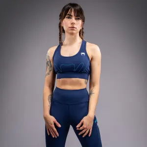 Venum x Top Rank Original Women's Sports Bra - Navy Blue Fitness club attendees