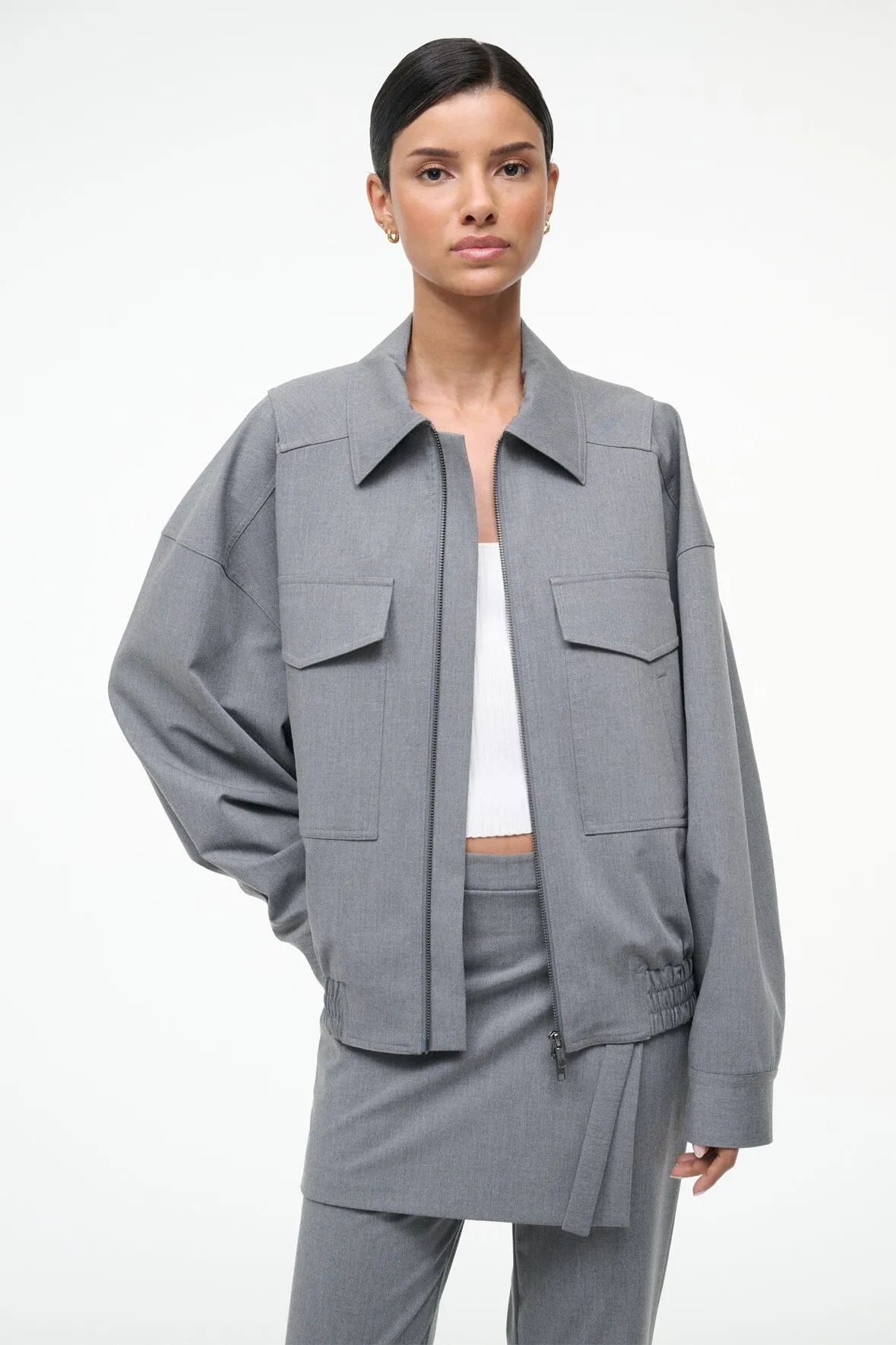 Belted Style Practical Everyday Fit EUGENE JACKET | STATIC