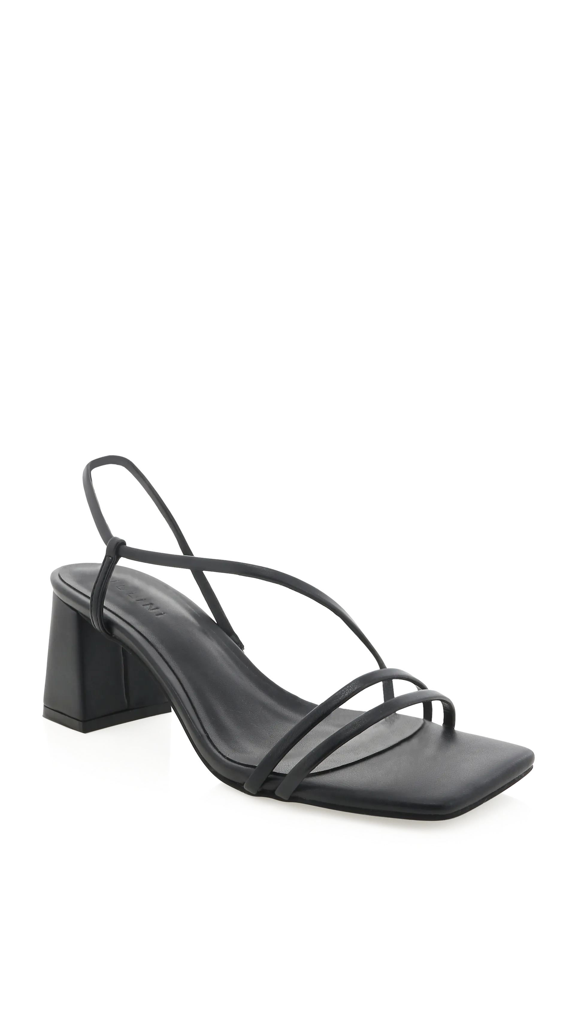Yelda Heel - Black Slip Resistant Outsole