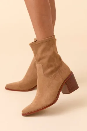 Vienna Latte Booties Long Haul Free Spirit