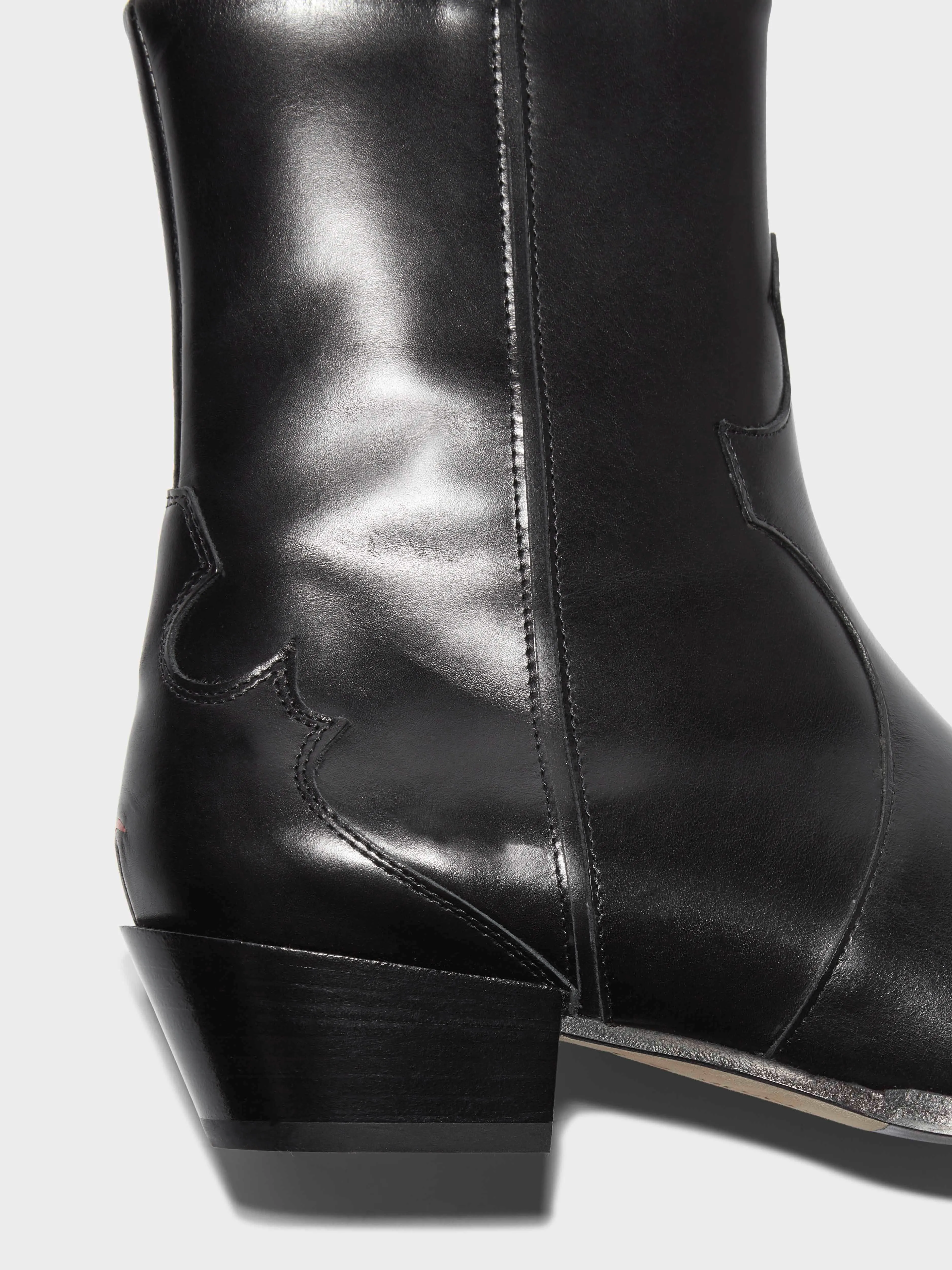 Hester Ankle Boots Smooth Finish