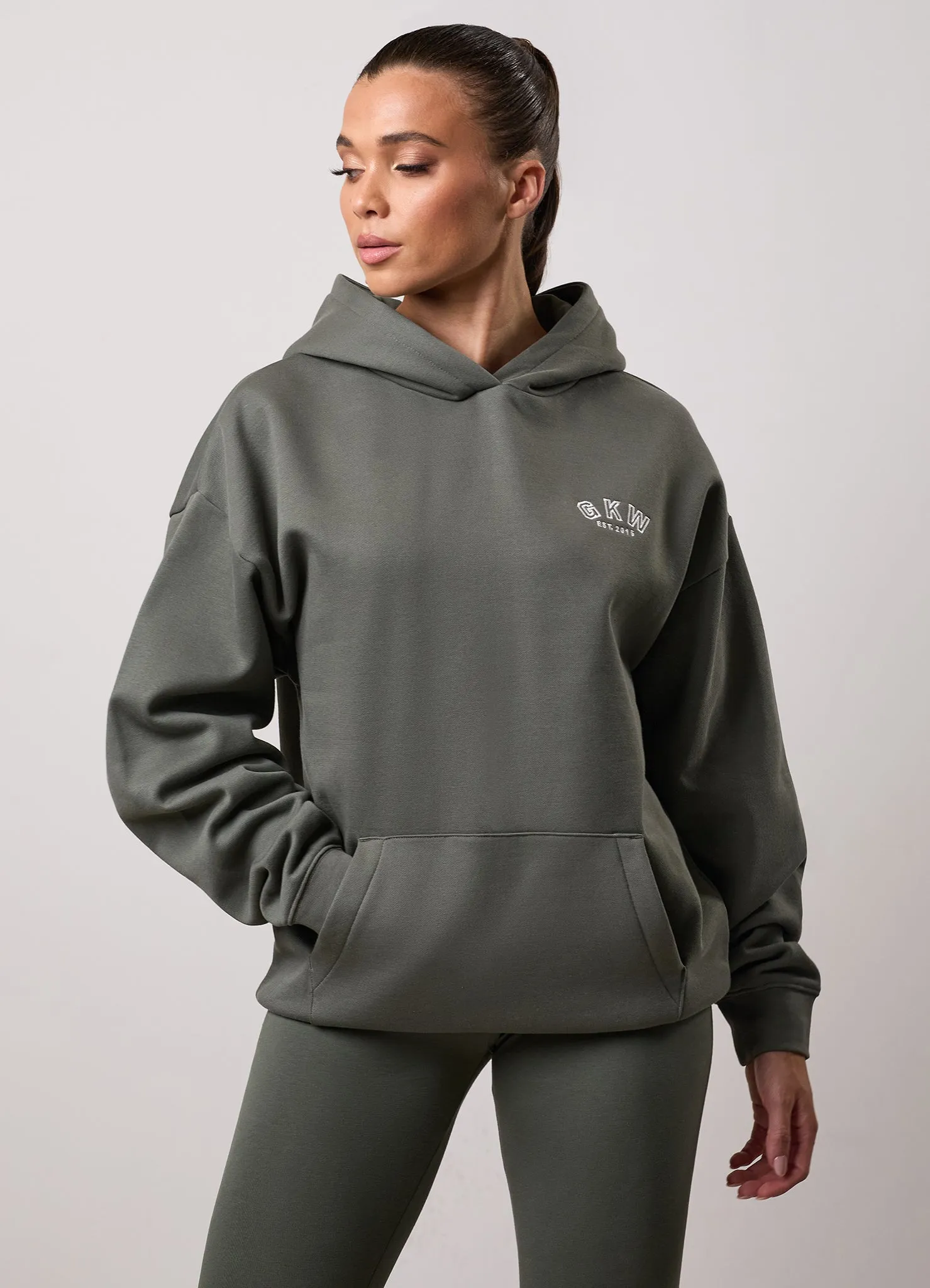 GKW Relaxed Fit Hood - Dusk Green product weekday wear practicality appropriate for sports