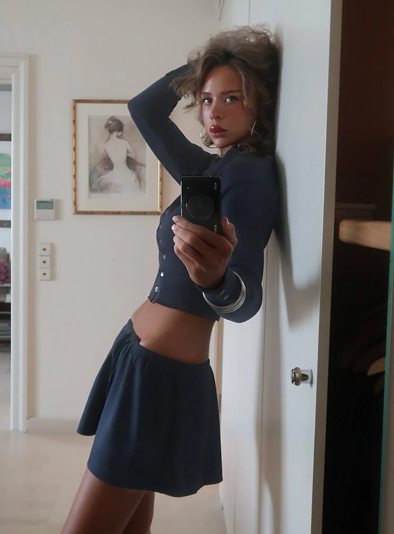 Ghost Mini Skirt Mineral Gentle Vibe