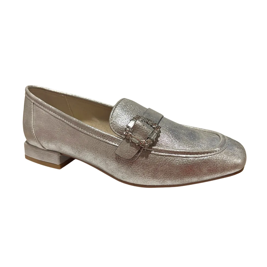Redz Womens Shoe 6E1181 Silver Trendy Footwear