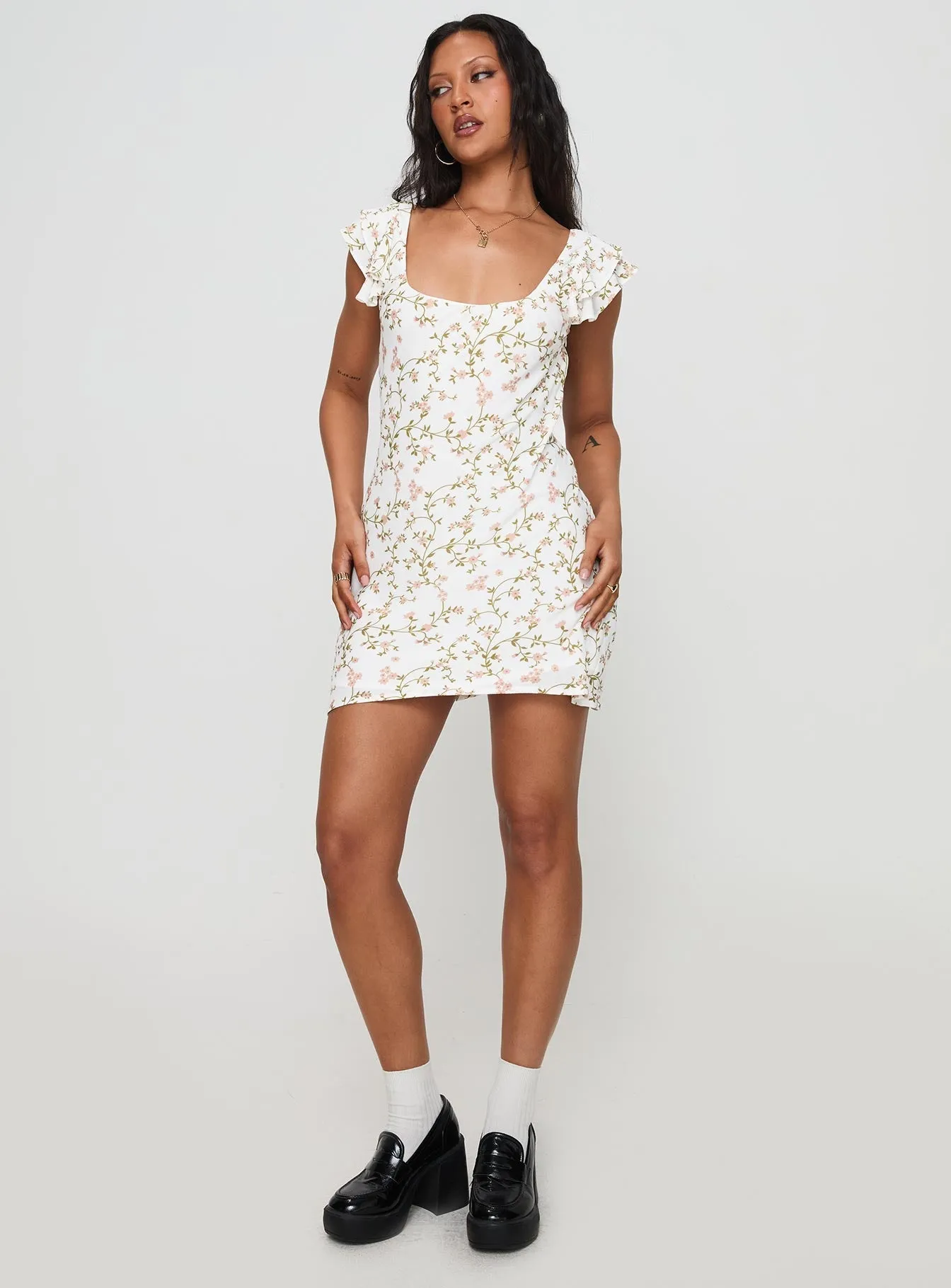 Vacation Vibe Perfect Cut Whitechapel Mini Dress Multi