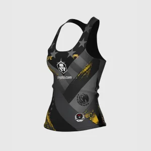 Women??s UFC Unrivaled by Venum Black Julianna Pe?a Sports Long Bra Collared