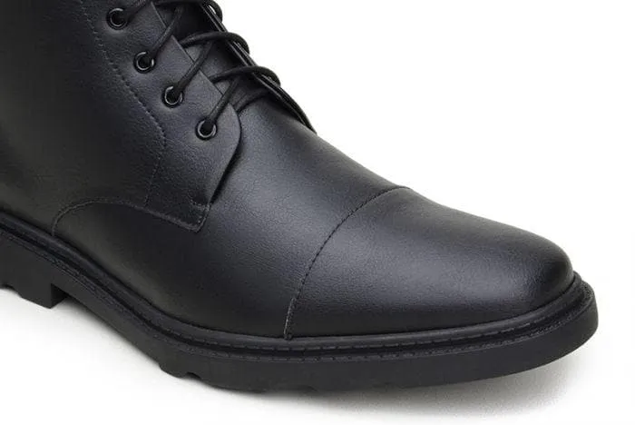 youth trend 'Work Boot 2.0' Vegan Lace-Up Boot by Ahimsa - Black