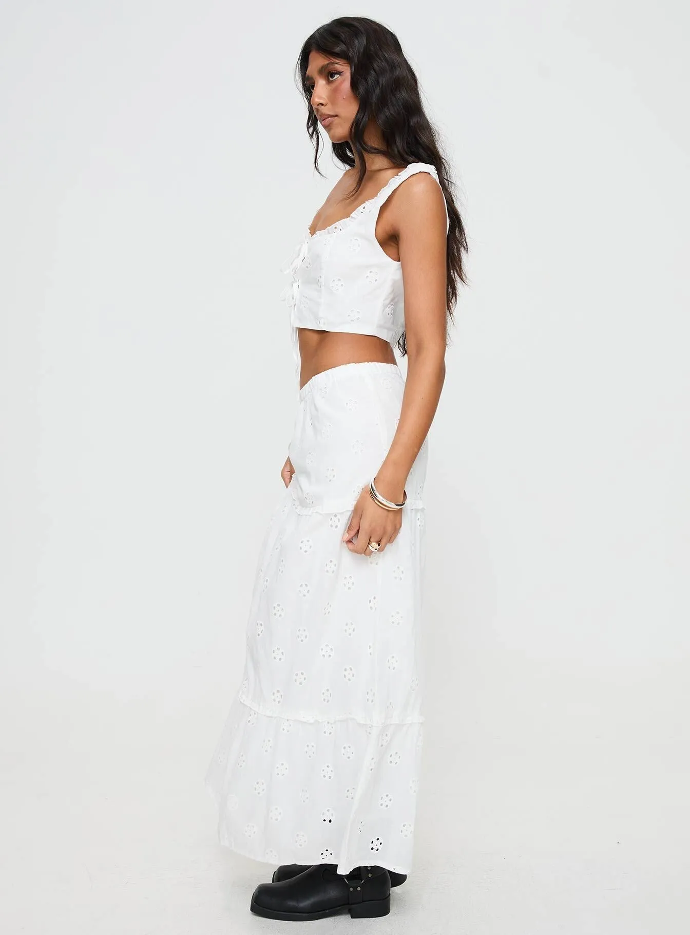 Yardley Broderie Set White Gentle Flow