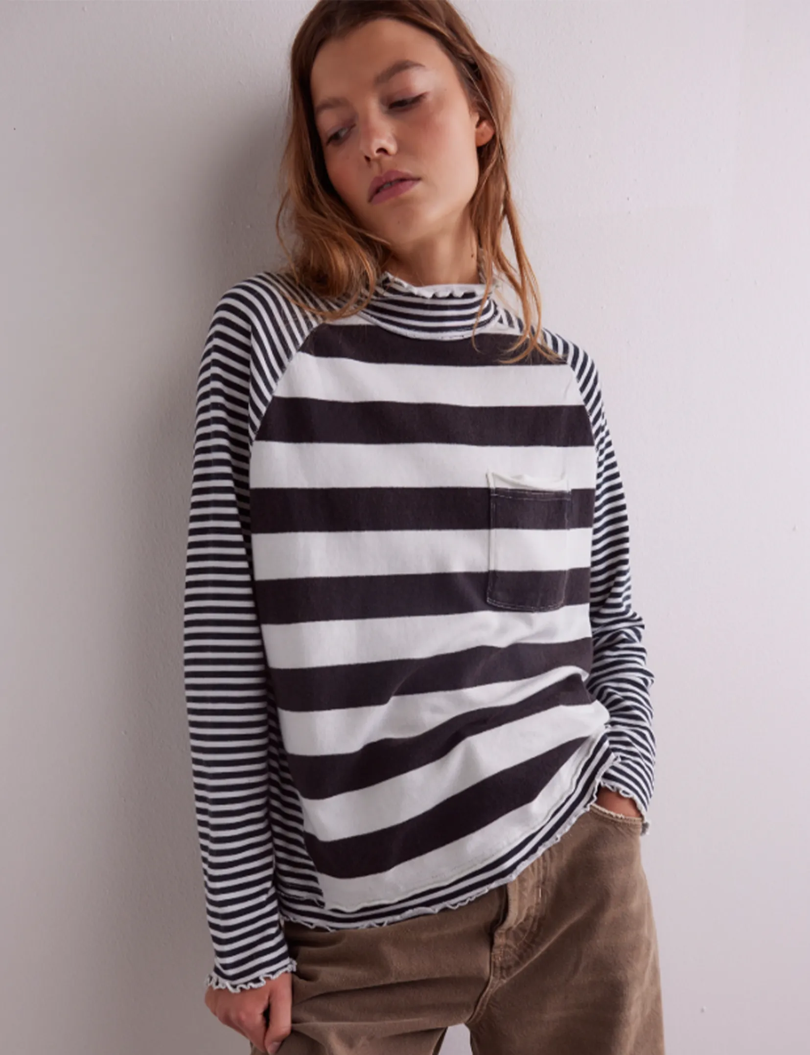 Punk Playful Tee, Black/Combo Quick Wear